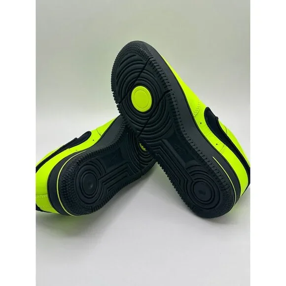 Women's Nike Air Force 1 Dance Volt/Black-Gunmetal FJ7409-700 Sz 6.5 - Picture 6 of 11